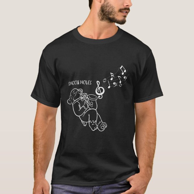 Smooth Moves - Saxophone T-Shirt (Front)