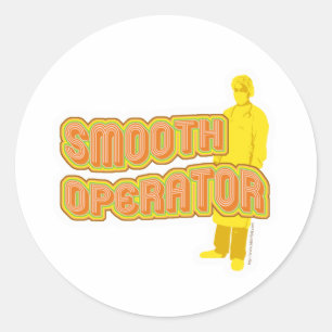 Smooth Operator Classic Round Sticker