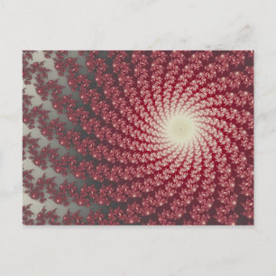 Smooth Red Whirlpool2 Postcard