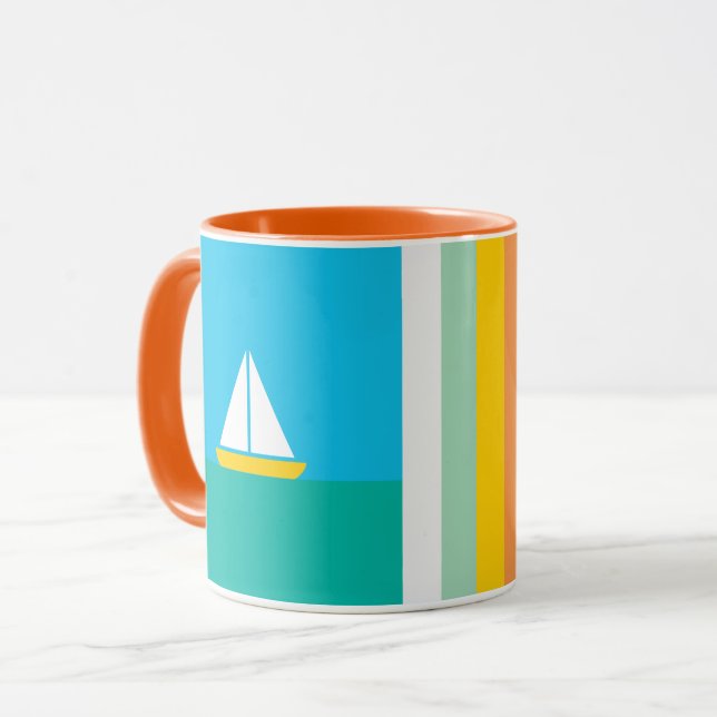 Smooth Sailin Coffee Mug (Front Left)