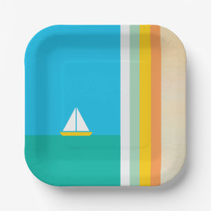 Smooth Sailin Paper Plate