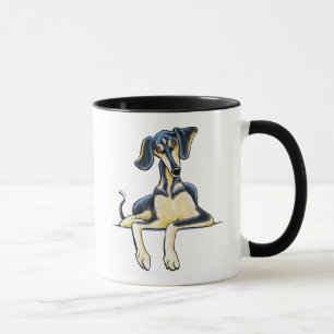 Smooth Saluki Emil Mug