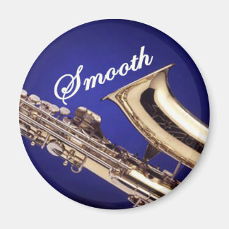 Smooth Saxophone Magnet