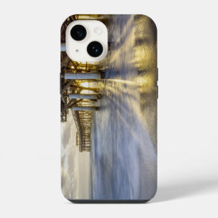 Smooth Waves At Cocoa Pier iPhone 14 Case