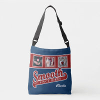 SMOOTH with YOUR 3 photos & name bags