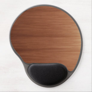Smooth Wooden Texture Background Gel Mouse Mat