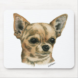 Smoothcoat chihuahua mouse mat