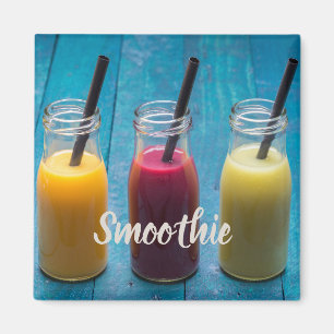 Smoothie juice drink mango orange kiwi gift magnet