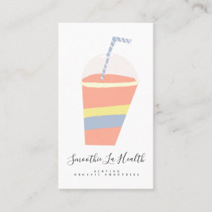 Smoothie Milk Shake Fruit Stand Drinks Milk Shakes Business Card