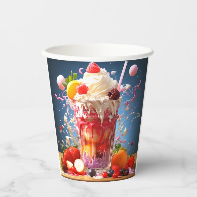 Smoothie Paper Cups (Front)