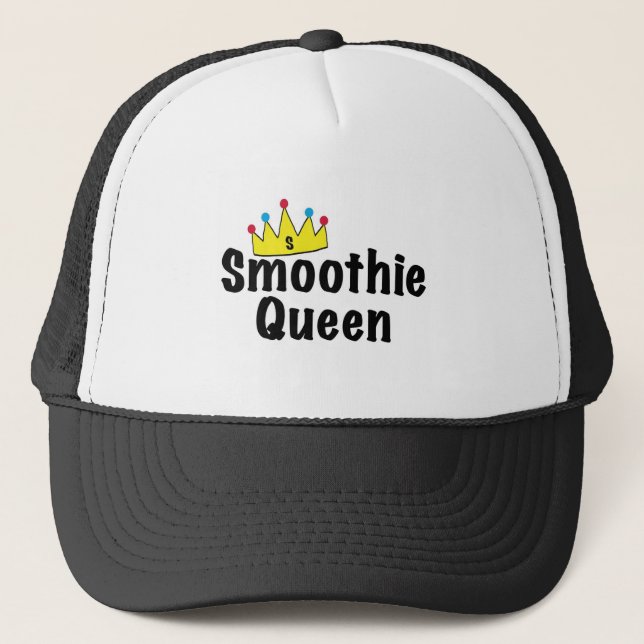 Smoothie Queen Trucker Hat (Front)