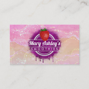 Smoothies business cards