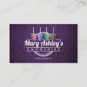 Smoothies business cards