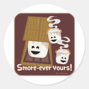 Smore_Ever Yours Classic Round Sticker