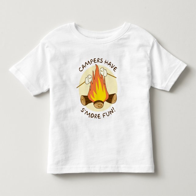 S'more Fun Toddler T-Shirt (Front)
