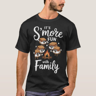 S'More Fun With Family Camping Smores Kawaii S'Mor T-Shirt