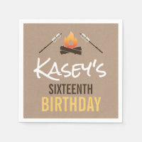 S'more Fun With Friends Bonfire Birthday Party