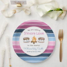 S'more Love gender reveal 