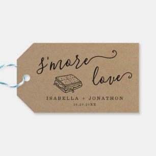 Smore Love Personalised Wedding Bridal Shower Gift Tags