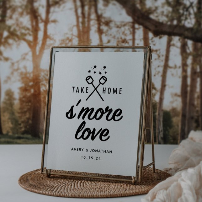 S'more Love Wedding Favour Sign (Creator Uploaded)