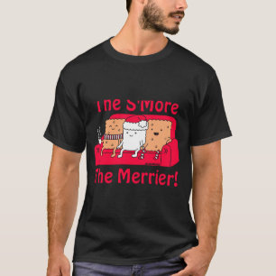 Smore Merrier Cute Kids Cartoon Christmas  T-Shirt