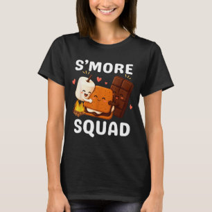 S'more squad camping cute smores campfire crew T-Shirt