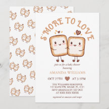 S'more to Love Kawaii Campfire Baby Shower 