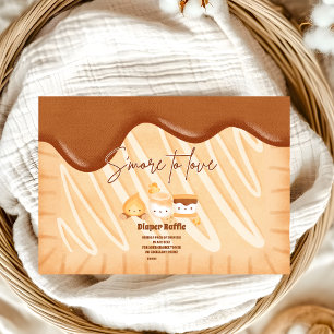 S'more to Love Kawaii  Diapper Raffle Enclosure Card