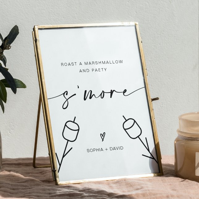 S'more Wedding Roast A Marshmallow and Party Sign (Creator Uploaded)