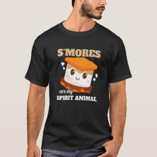 S'mores Are My Spirit Animal Camping Toddler Smor T-Shirt