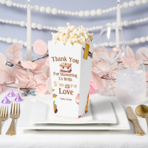 Smores Baby Shower Thank You Favour bag Smore Favour Box