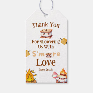 Smores Baby Shower Thank You Tags Favour Tags Smor