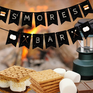 S'mores Bar Bunting Banner