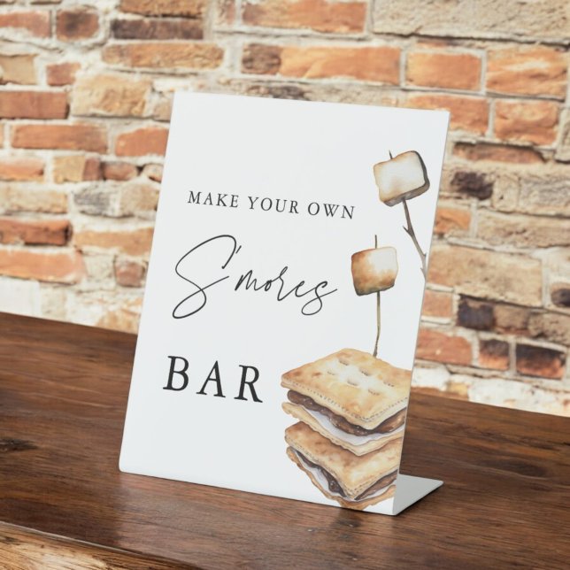 Smores Buffet Make Your Own S'mores Bar Sign (Creator Uploaded)