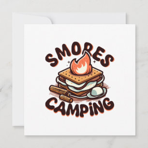 smores camp invitation