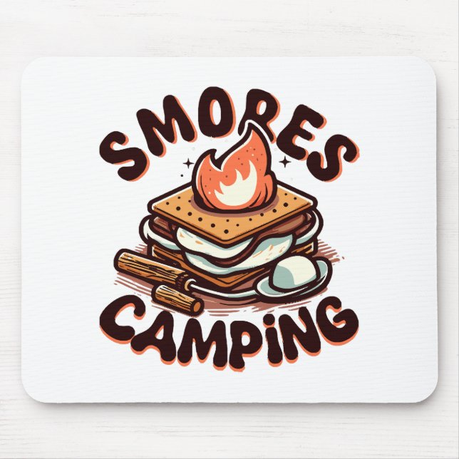 smores camp mouse mat (Front)