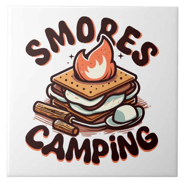 smores camp tile (Front)