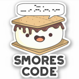 Smores Code Funny Food Pun 