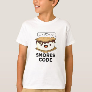 Smores Code Funny Food Pun  T-Shirt