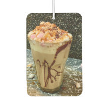 s'mores coffee with whipped cream and marshmallow