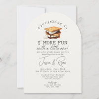 S'mores Fall Bonfire Outdoor Baby Shower