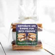 S'mores Glamping Birthday Party