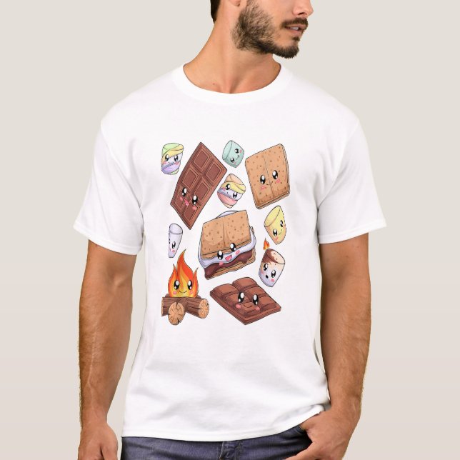 Smores Halloween Costume Group T-Shirt (Front)