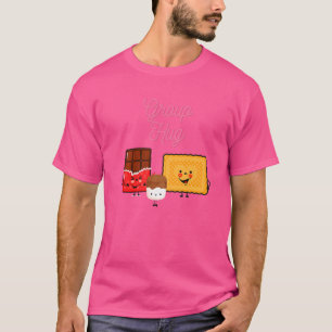 Smores Marshmallow Roasting bonfire Camping Camper T-Shirt
