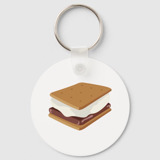 Smores Sandwich Key Ring (Front)