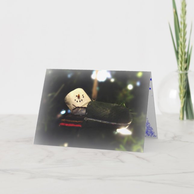 S'Mores Sleeping Bag Card (Front)