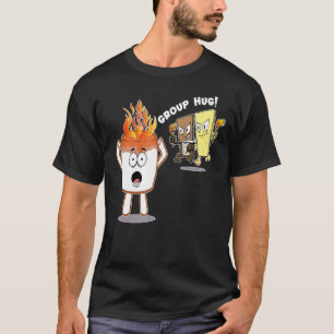 Smores S'mores Marshmallow Camping Roasting Bonfir T-Shirt
