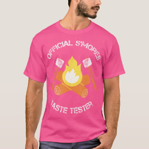 S'Mores (Smores) Taste Tester Marshmallow Roasting T-Shirt