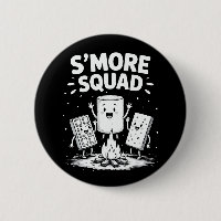 S'mores Squad Camping Campfire Cute Marshmallow