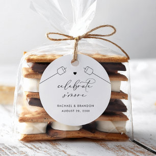 S'mores Wedding Party Favor Kit Favor Tags